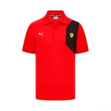 Stichd Ferrari galléros póló, klasszikus, piros