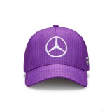 Stichd Mercedes baseball sapka, Lewis Hamilton, lila, 2023