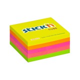 STICK N Öntapadós jegyzettömb STICK`N 51x51mm neon mix 250 lap