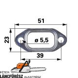 Stihl 024 026 MS 240 260  kipufogótömítés