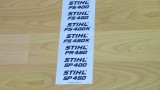 Stihl FS 400 450 típustábla 4128 967 1508 - eredeti-
