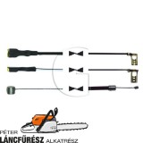 Stihl FS55 41401801104 gázkábel, L 1,223 m