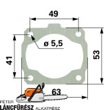 Stihl MS 200 Tömítés 11290292303