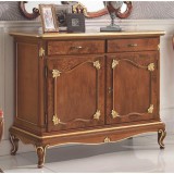 Stile Elisa SE Art Deco 2-ajtós tálalószekrény 2 fiókkal