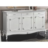 Stile Elisa SE Art Deco 3-ajtós tálalószekrény 3 fiókkal