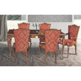 Stile Elisa SE Art Deco étkezőasztal 180x90 cm (+2x50 cm hosszabbítható)