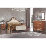 Stile Elisa SE Art Deco hálószoba - dió, 180x200 cm ággyal