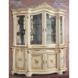 Stile Elisa SE Barocco 4-üvegajtós tálalószekrény