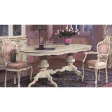 Stile Elisa SE Barocco ovális étkezőasztal 200x110 cm (+50 cm hosszabbítható)