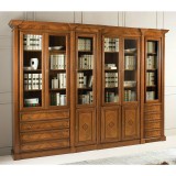 Stile Elisa SE Liberty Delux intarziás könyvespolc