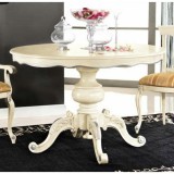 Stile Elisa SE Neoclassico Vittoriana kerek étkezőasztal 120x120 cm (+40 cm hosszabbítható)