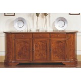 Stile Elisa SE Ottocento 3-ajtós tálalószekrény 3 fiókkal