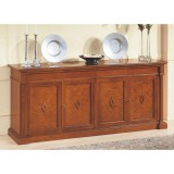 Stile Elisa SE Ottocento Direttorio 4-ajtós tálalószekrény 4 fiókkal