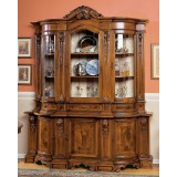 Stile Elisa SE Venezia Luigi XV 3-üvegajtós tálalószekrény