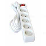 Stilo hálózati elosztó kapcsolós 5db aljzat, 5fm MT 3x1,5mm2 vezetékkel