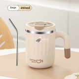 Stílusos Duplafalú Rozsdamentes Acél Termosz