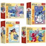 Stitch 54db-os mini puzzle több változatban 1db - Trefl
