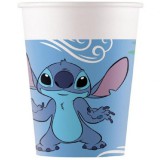 Stitch party papírpohár 200ml 8db-os kiszerelésben