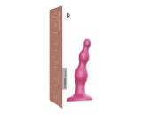 Strap-on-me Beads S - gyöngyös, tapadókorongos dildó (pink)