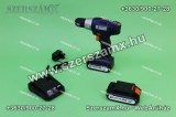 Straus ST/CD18-408 Lithium-ION Dupla Akús Fúrógép 18V 2-sebesség