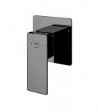 STROHM TEKA Teka SOLLER fekete süllyesztett zuhany csaptelep,egy utas (zuhanyszett nélkül)