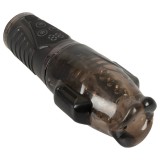 Stroker - szívó, rezgő maszturbátor (szürke)