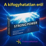 STRONG POWER PLUS POTENCIANÖVELŐ KAPSZULA FÉRFIAKNAK - 4 DB