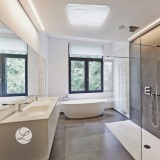 Strühm KLARA négyzet alakú LED lámpa 48W-os 530x530 mm