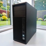 Stúdió Kategóriás HP Z240 Tower Workstation Xeon E3-1270 v6/32GB/256GB NVMe/1TB SSD/Nvidia Quadro P2000 4GB
