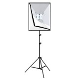 Stúdió készlet Puluz Softbox LED 50x70cm, állvány, LED izzók 4 db PU5071EU