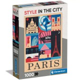 Style in the city Párizs 1000db-os puzzle - Clementoni
