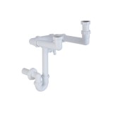 Styron 6/4˝ NA40 helytakarékos egymedencés, gyümölcsmosós csőszifon