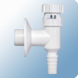 Styron falon kívűli mosó és mosogatógép szifon, bedugós, légbeszívóval