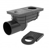 Styron Kültéri víznyelő, eresz bekötéssel