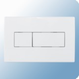 Styron WC tartály nyomólap kétmennyiséges fehér