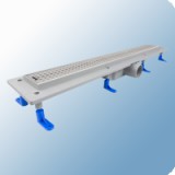 Styron zuhanyfolyóka rozsdamentes Basic ráccsal, 500mm - STY-B-50