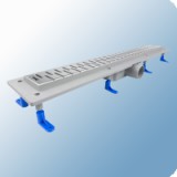 Styron zuhanyfolyóka rozsdamentes Medium ráccsal, 700mm - STY-M-70