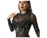 Subblime - láncos hám (fekete)