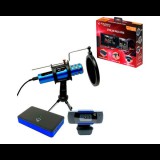 Subsonic Raiden Stream Pack Pro kezdőcsomag fekete-kék (SA5591) (SA5591)