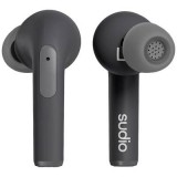 Sudio N2 Pro In Ear headset Bluetooth® Stereo Fekete Noise Cancelling Headset, Töltőtok, Érintéses vezérlés (N2PROBLK) (N2PROBLK)