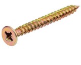 Süllyesztett fejű, horganyzott faforgácslap csavar, 4x50