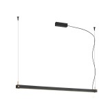 Süllyesztett lámpa, fekete, 2700K/3000K CCT kapcsolóval, 1861 lm, CRI 90, 115°, SLV Noya 1003530