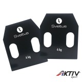 Súlymellényhez acéllemez fogantyúval Sveltus 2x4 kg