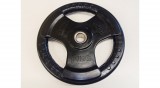 Súlytárcsa, 31 mm, gumírozott, 10 kg S-SPORT