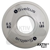 Súlytárcsa gumírozott Sveltus Olympic mini 0,5 kg
