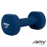 Súlyzó neoprén Aktivsport 4 kg kék
