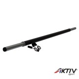 Súlyzórúd fekete Aktivsport 140 cm