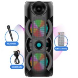 SUMKER Big Boss Bluetooth Hangszóró Karaoke Mikrofonnal ZQS 8202A