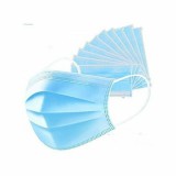 SUMKER Egészségügyi szájmaszk 3 rétegű arcmaszk 50 db/csomag Kék