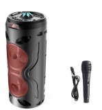 SUMKER Hordozható Bluetooth Hangszóró Karaoke Mikrofonnal HSD-2503BT Piros